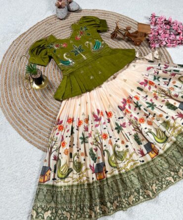 Heavy Mono Cotton Silk Gown