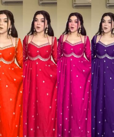 Georgette foux frock