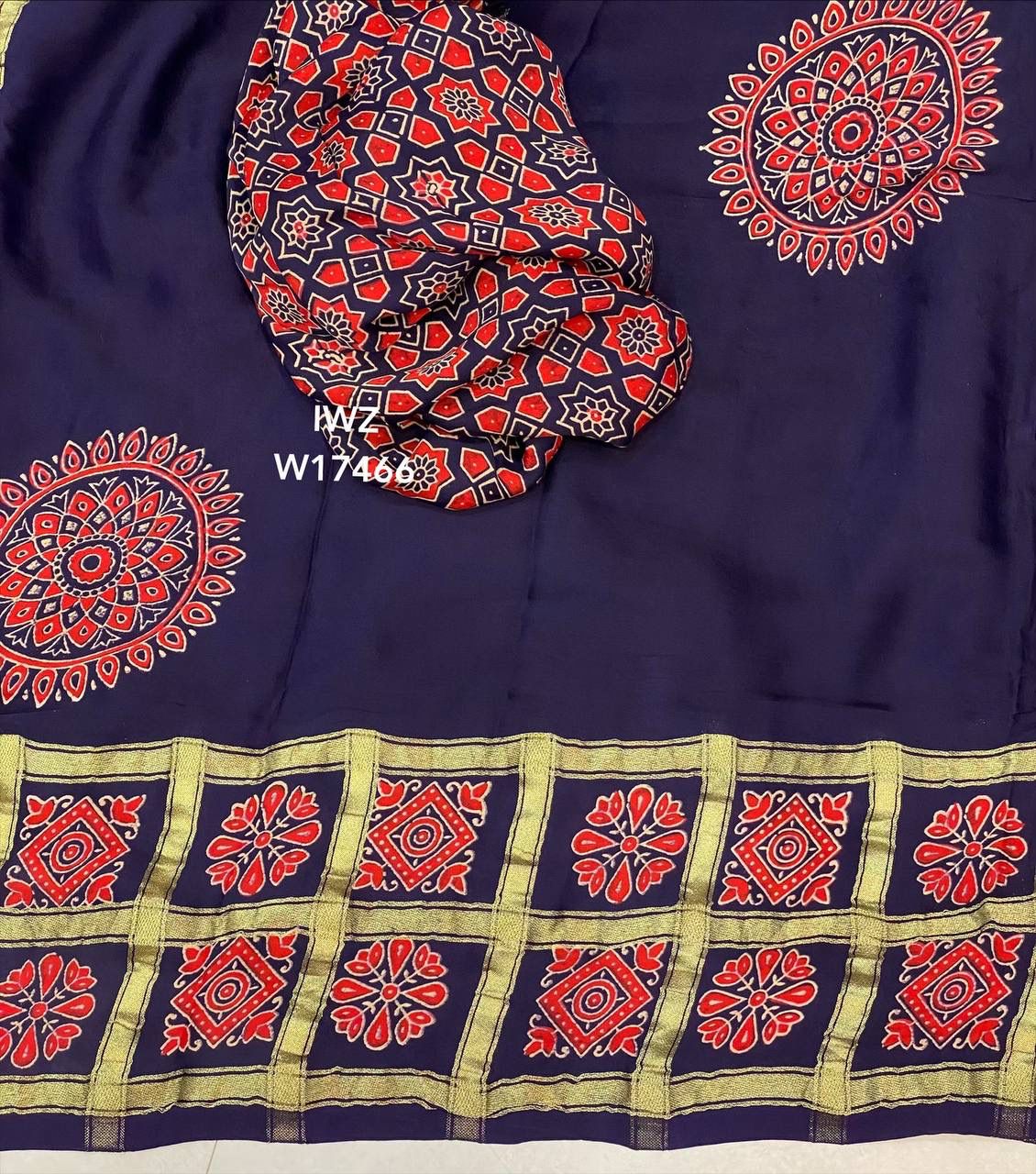 Gajji silk saree - Image 8