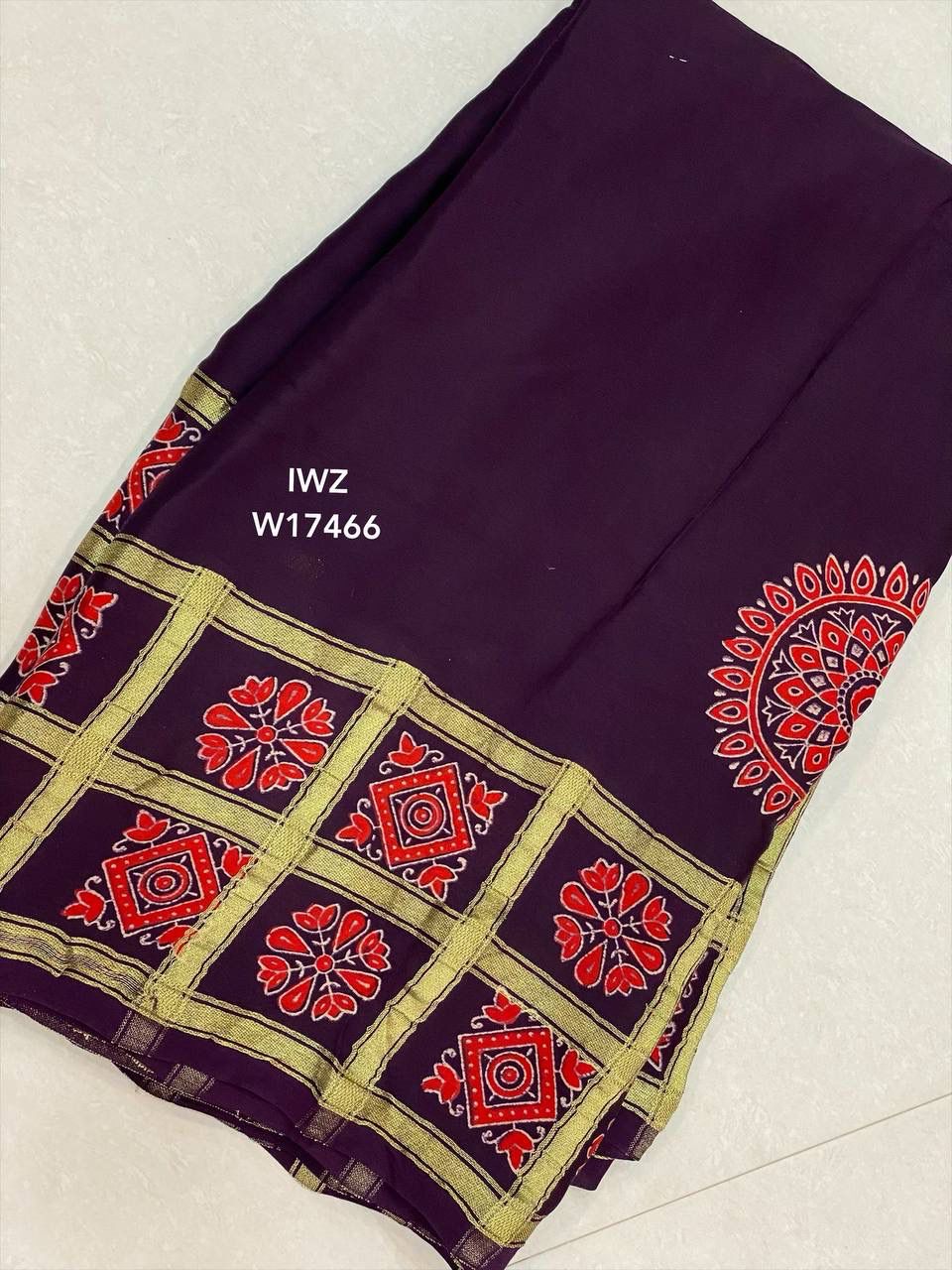 Gajji silk saree - Image 6