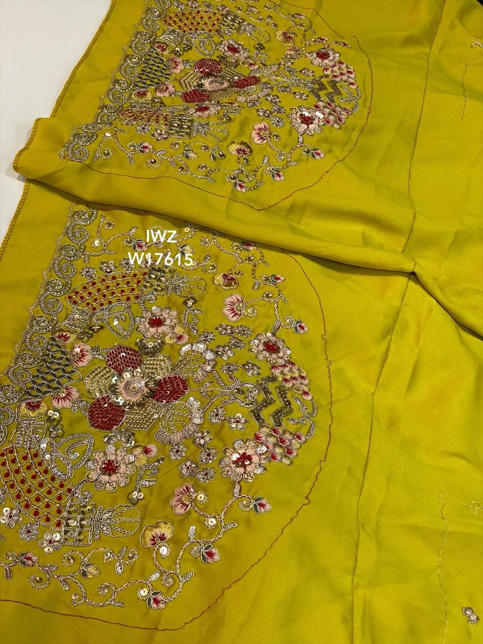 Fancy party wear sarees - Image 6