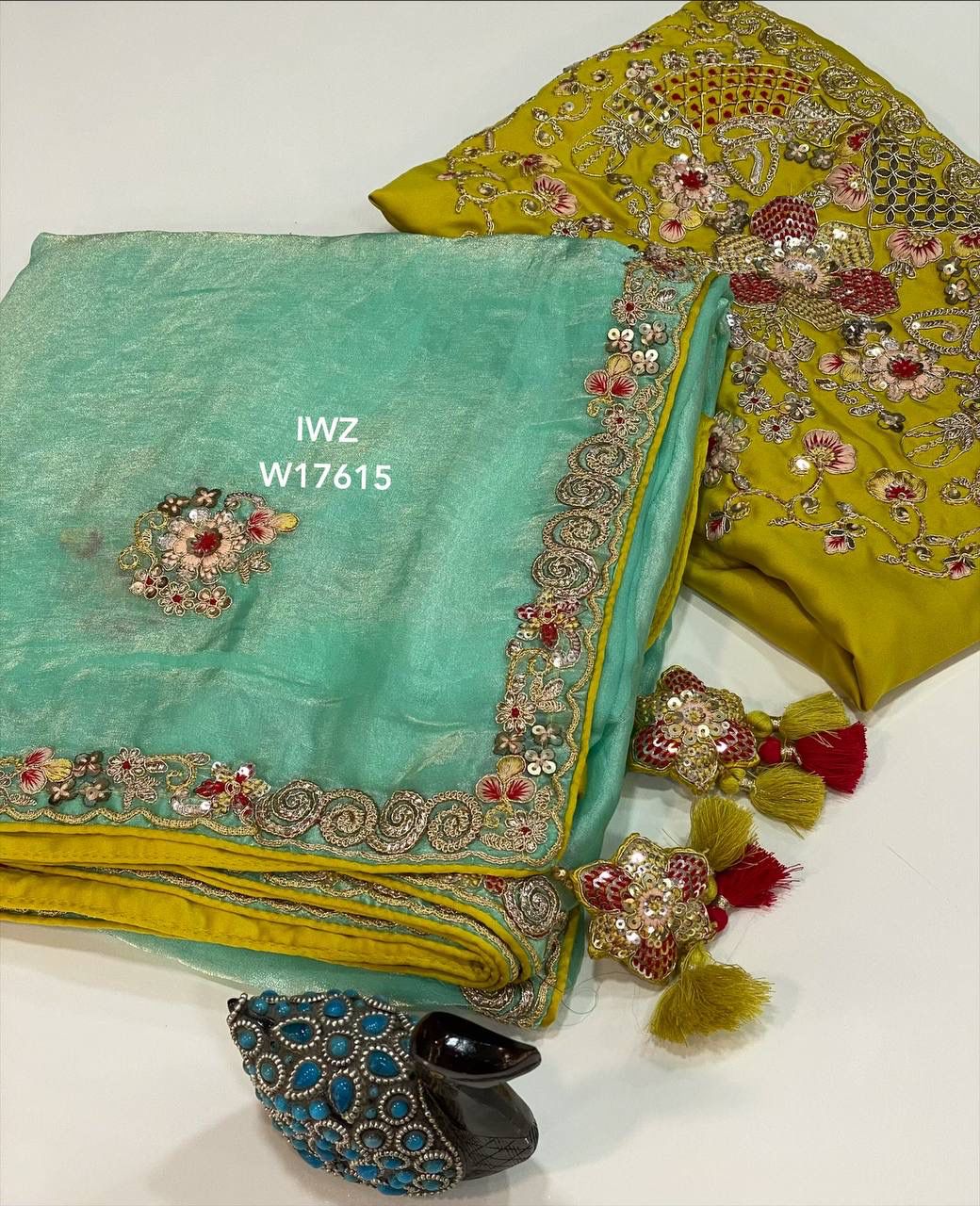 Fancy party wear sarees