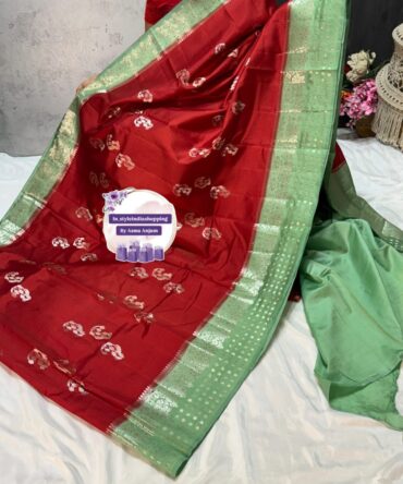 handloom paper silk saree-super light