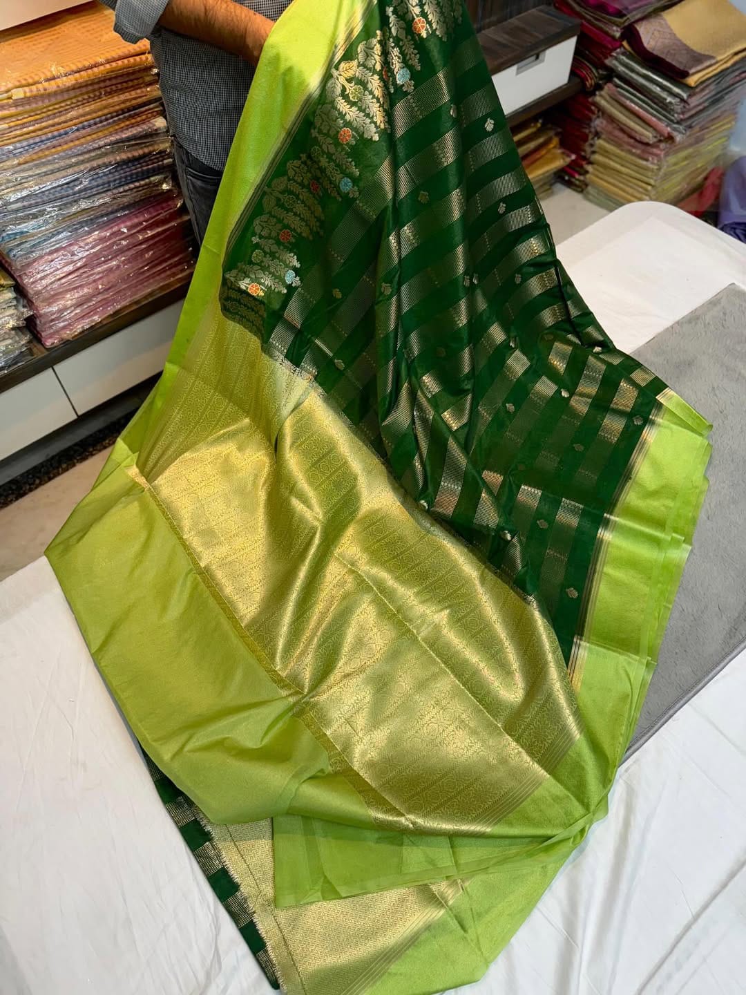 Banarasi katan silk febric - Image 5