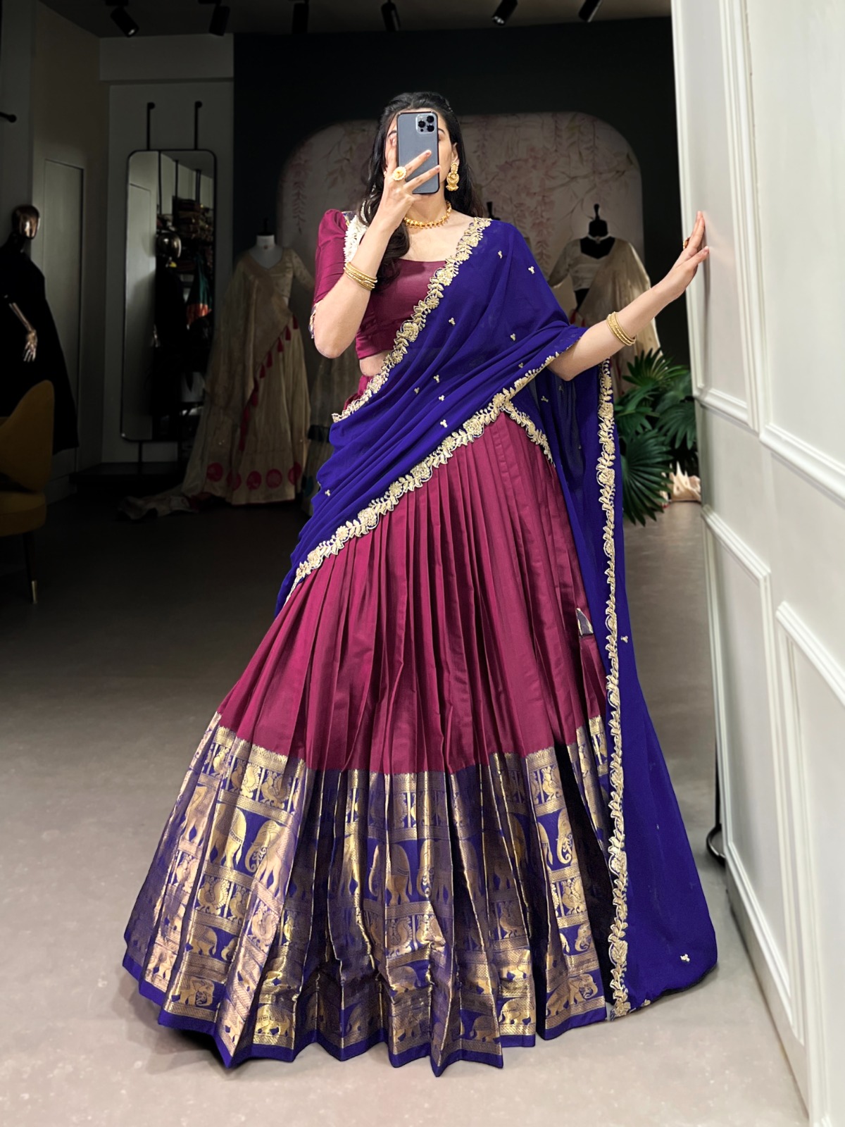 Lehenga (Stitched - Image 4