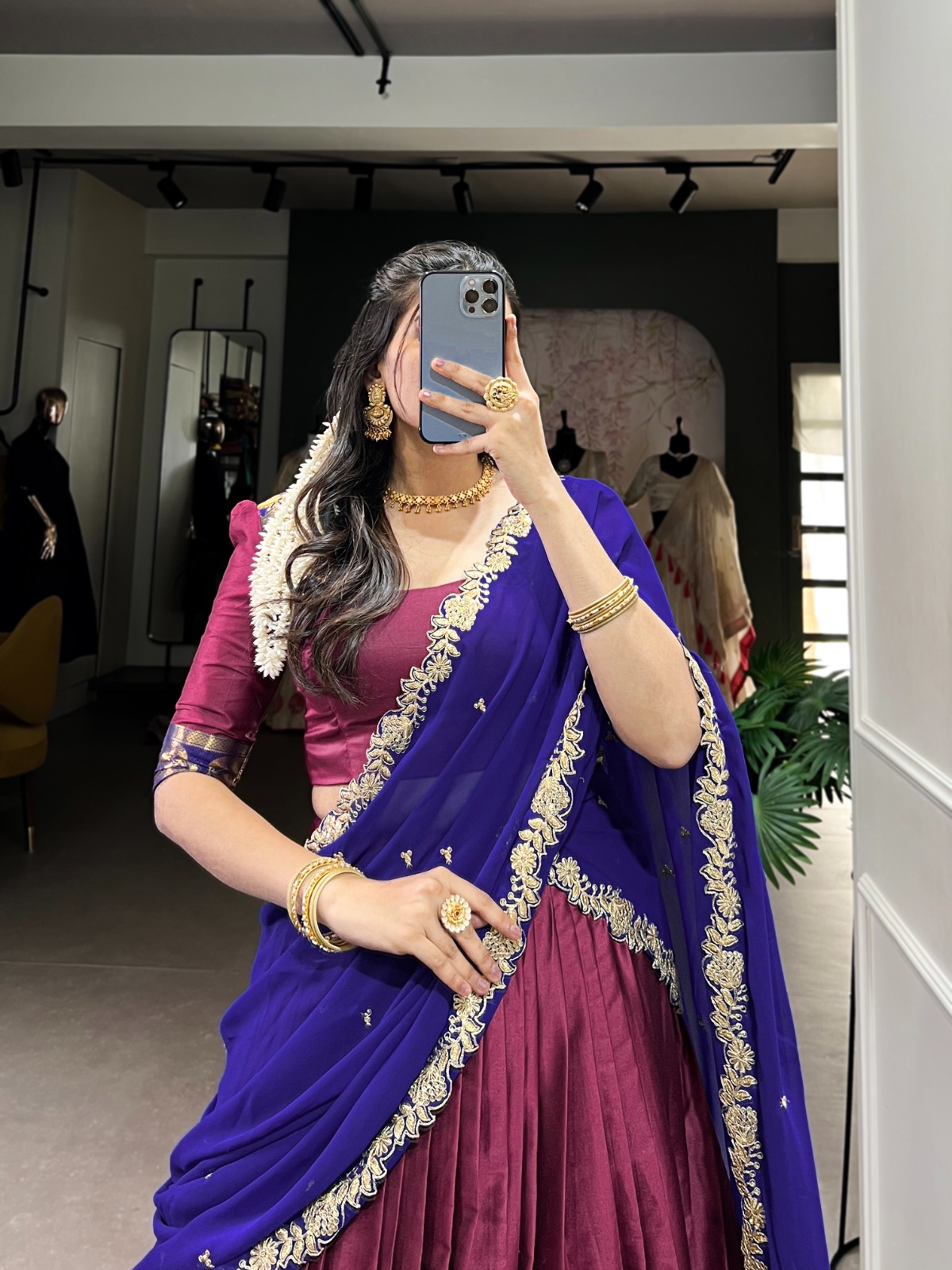 Lehenga (Stitched - Image 10