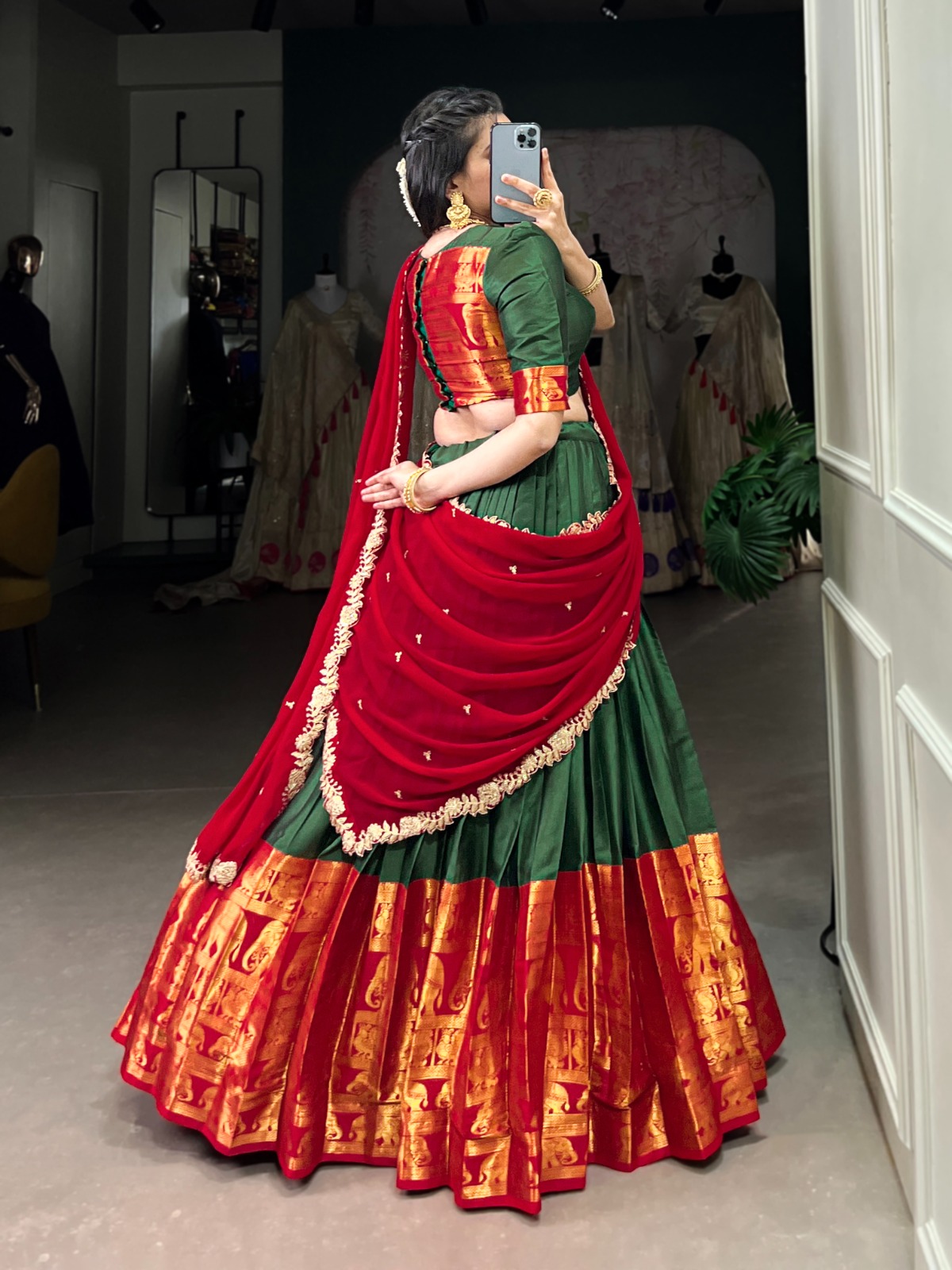 Lehenga (Stitched - Image 8