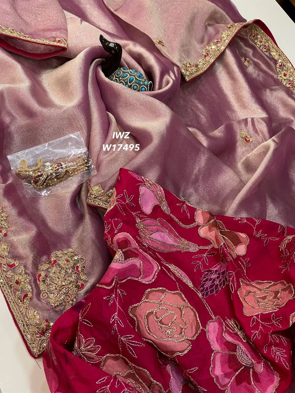 Fancy saree - Image 7