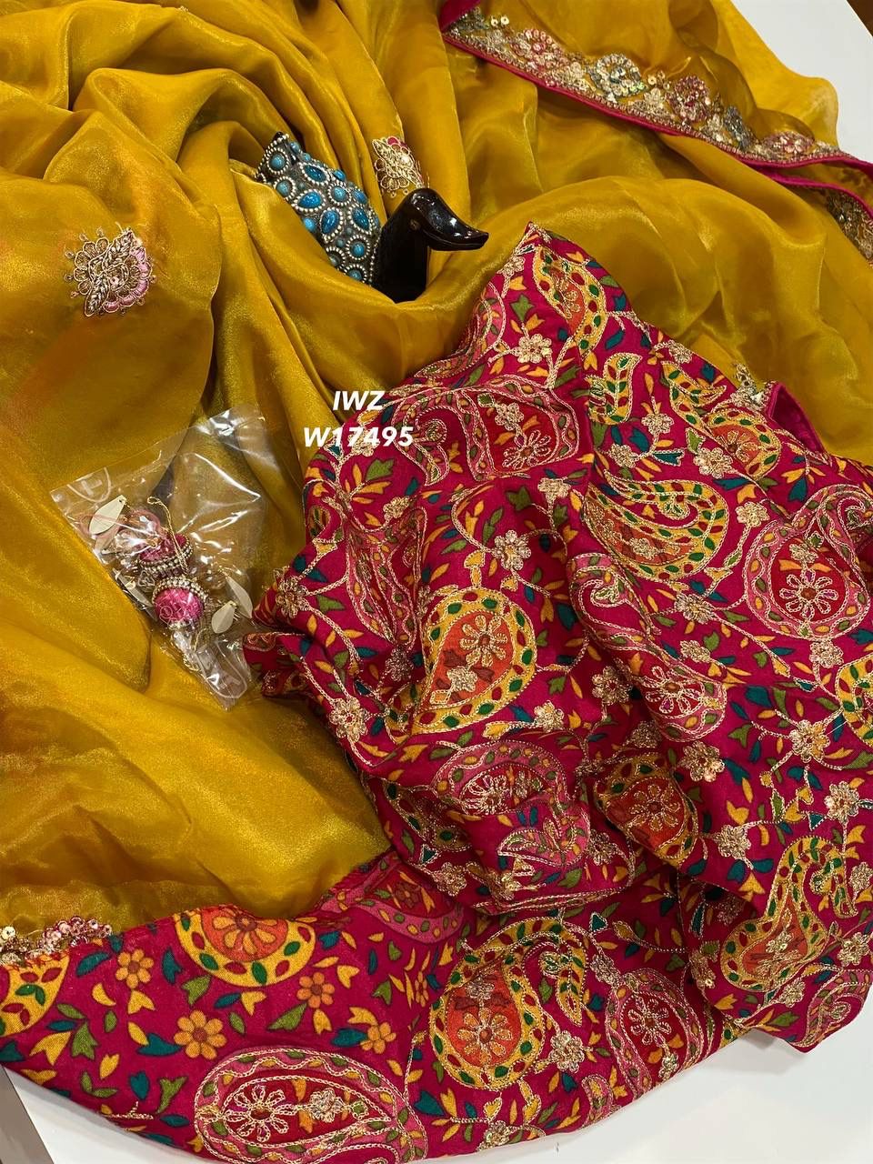 Fancy saree - Image 8