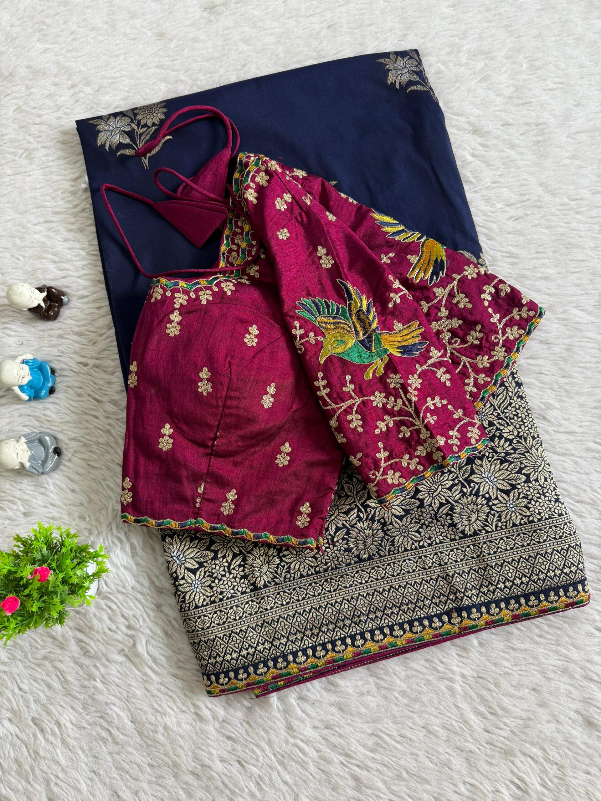 Pure Dola Viscose Silk Saree - Image 3