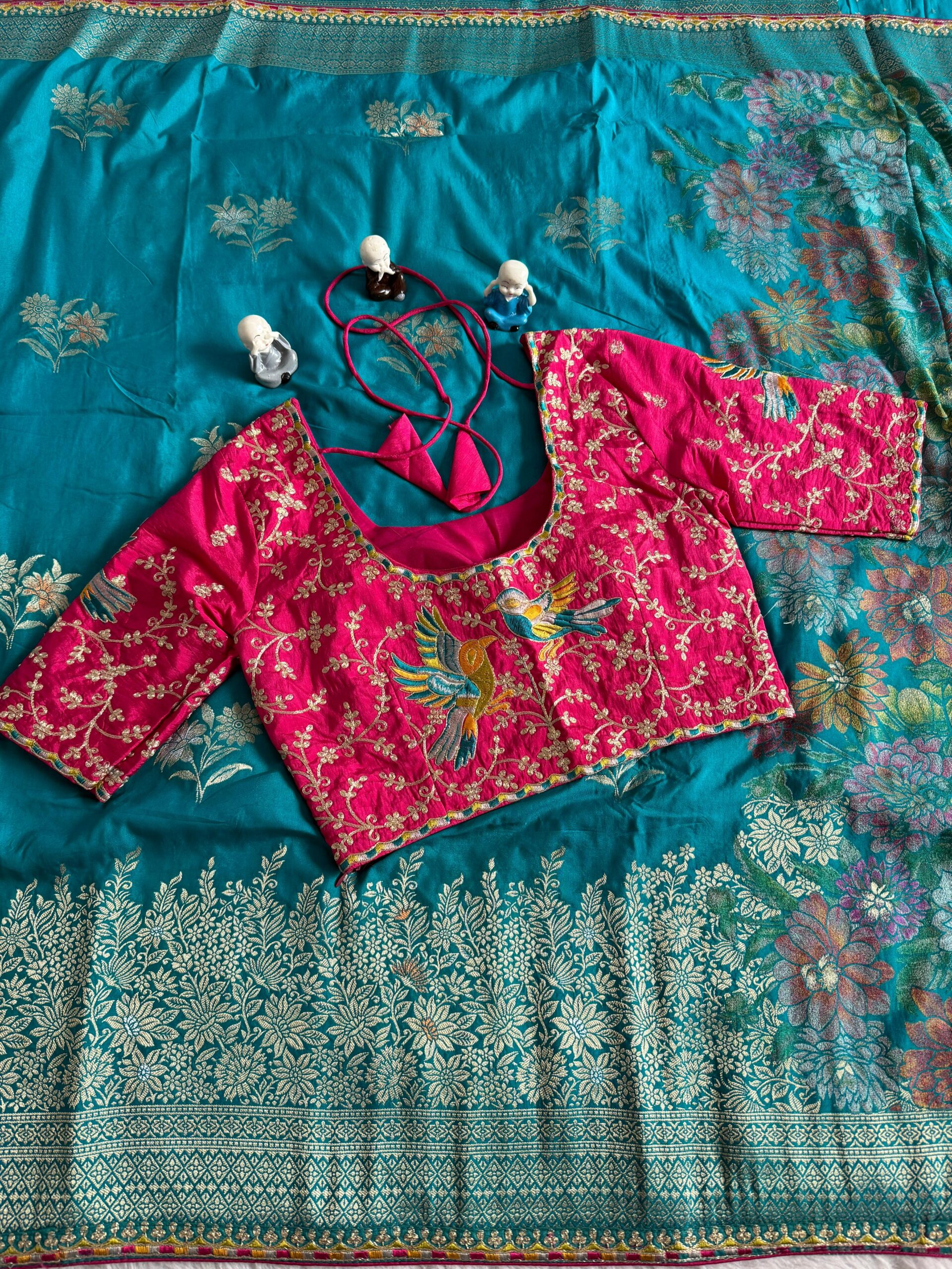 Pure Dola Viscose Silk Saree - Image 11