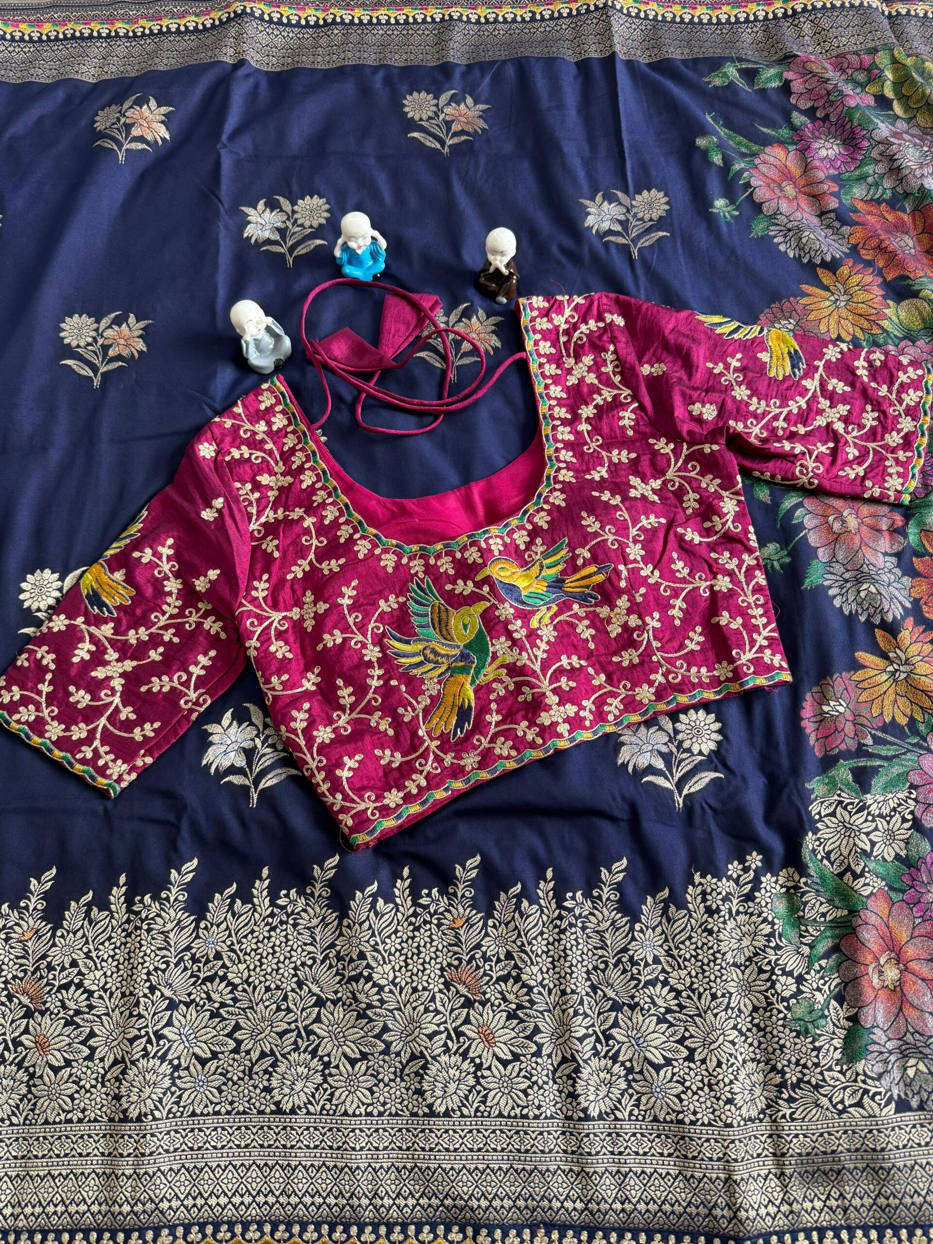 Pure Dola Viscose Silk Saree - Image 12