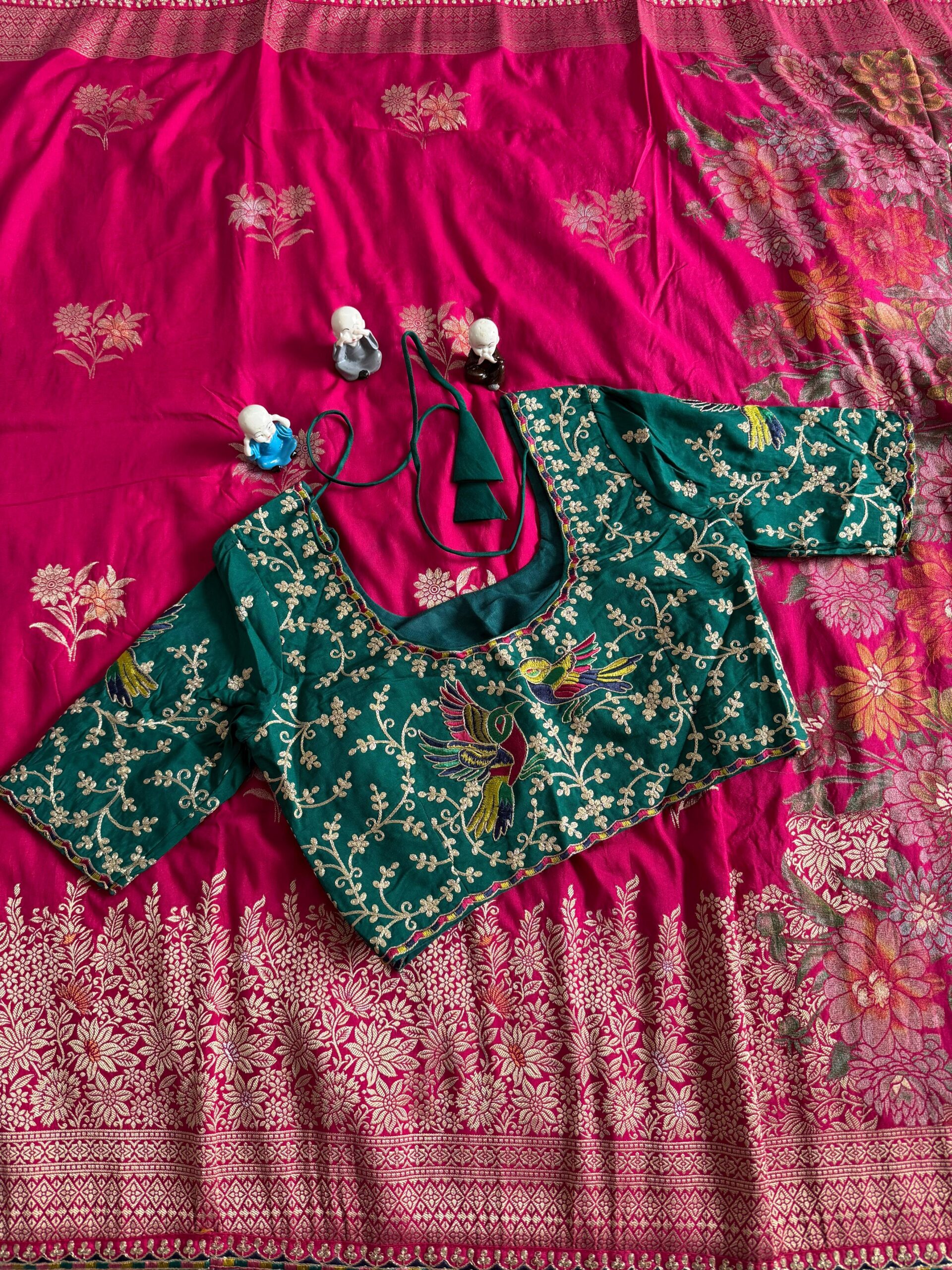 Pure Dola Viscose Silk Saree - Image 10