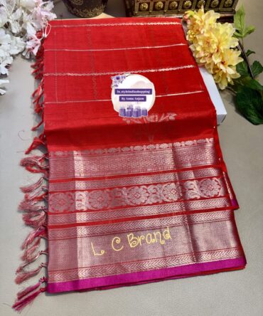 Pure Mangalgiri Pattu saree