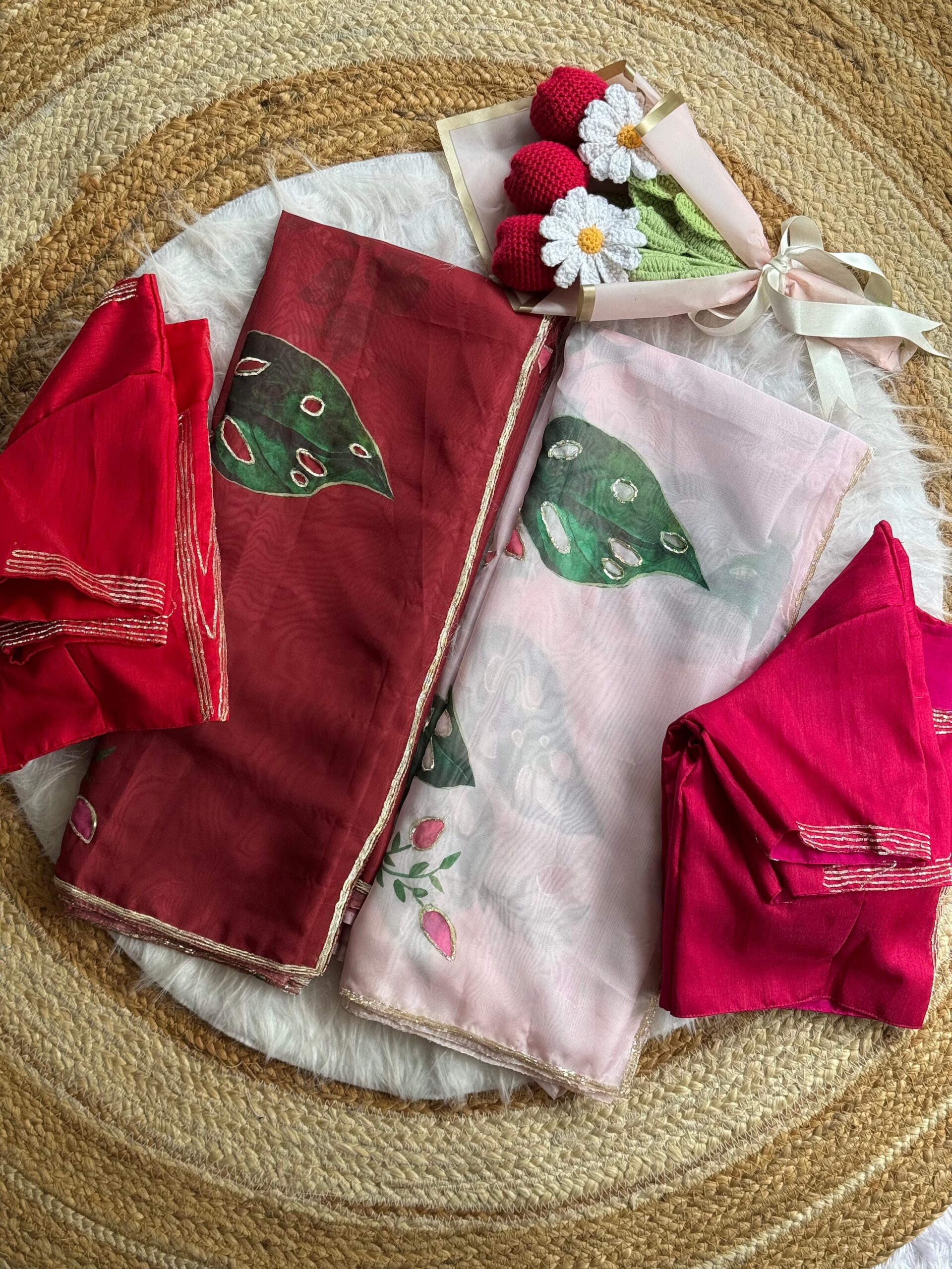 Soft organza saree - Image 5