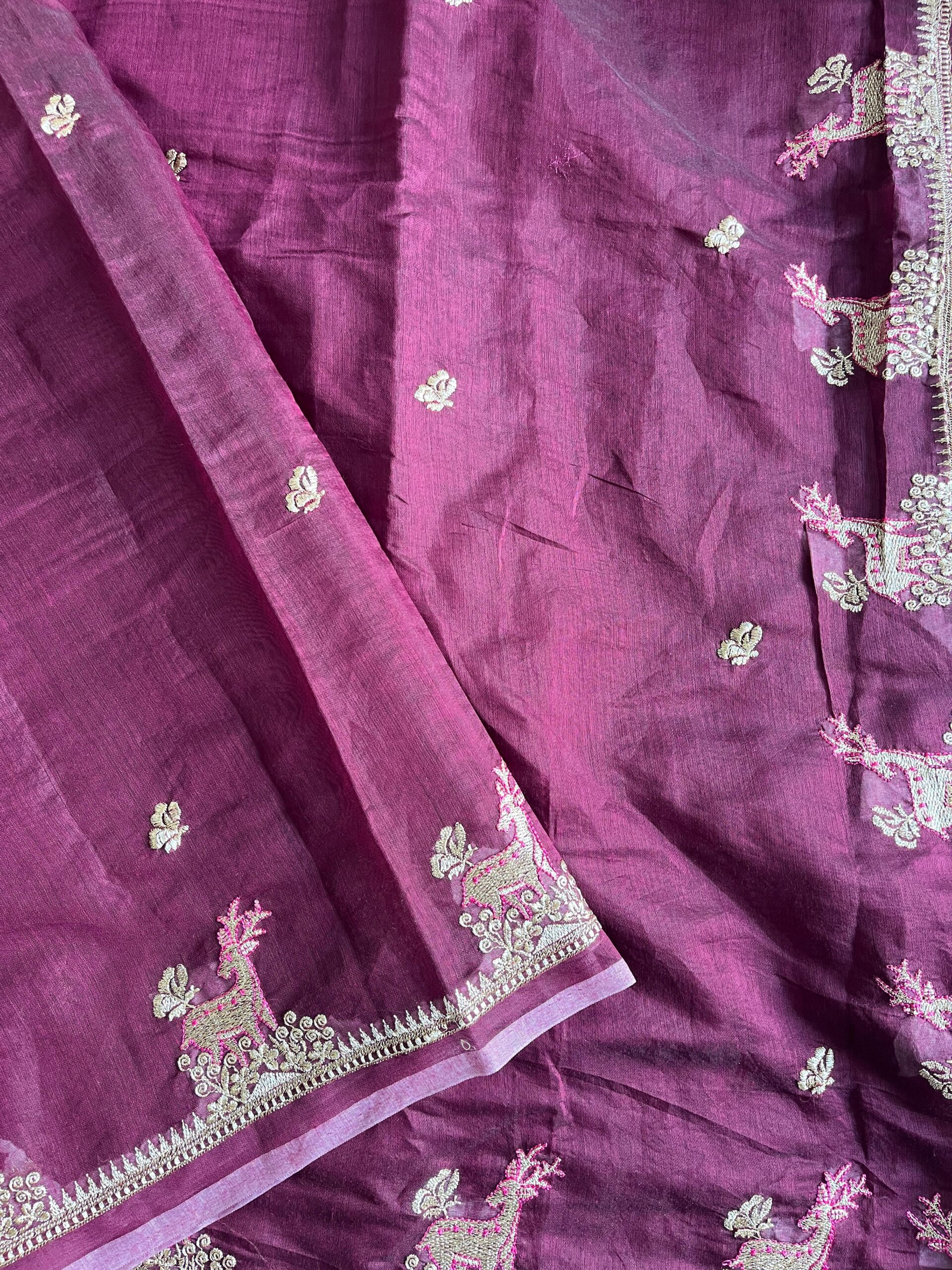 Premium chanderi saree - Image 6