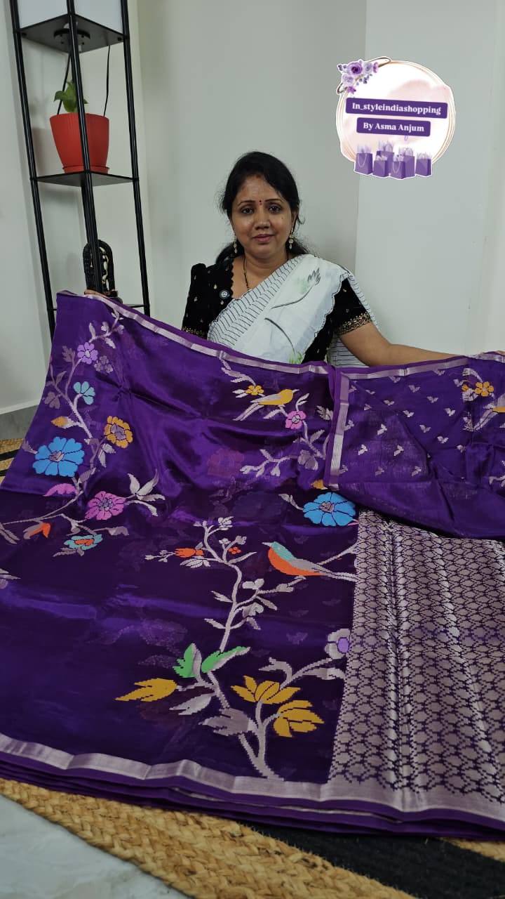 Light weight pattu sarees - Image 6