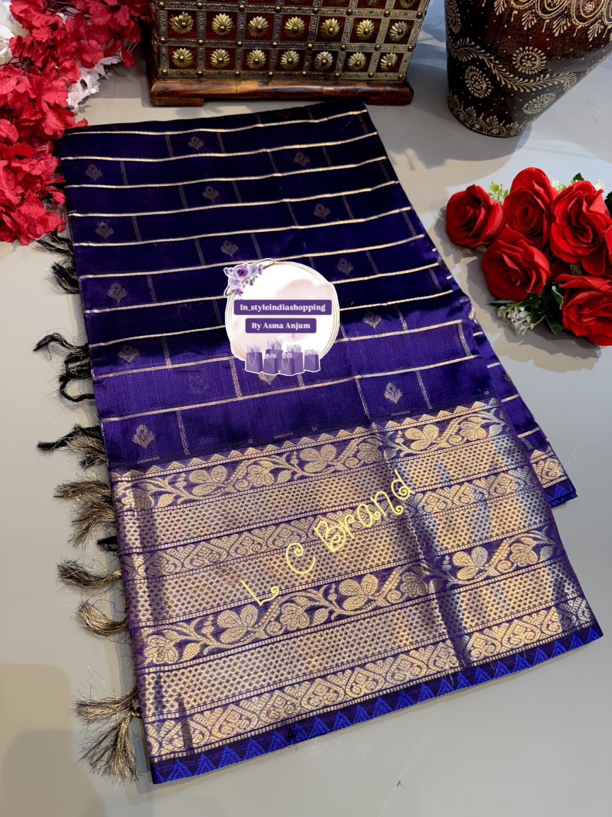 Pure Mangalgiri Pattu saree