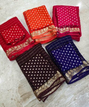 Viscous Georgette Saree
