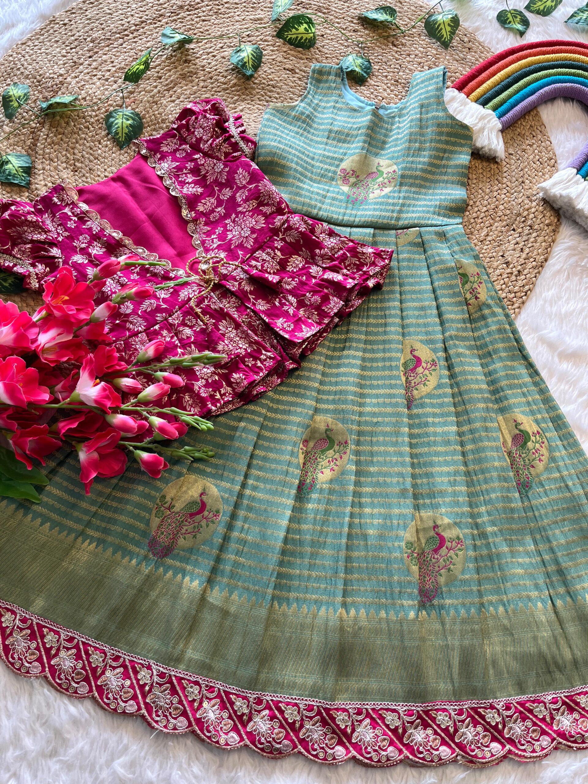 Gown with coat - Image 3