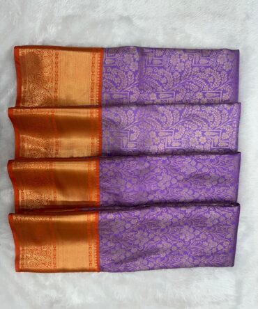 Semi kanchi silk saree 