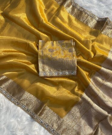 Kanjivaram Bridal Tissue Silk Saree