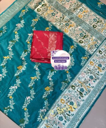 Banaras Georgette saree