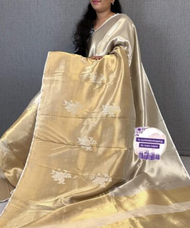 pure & light weight soft tissue saree