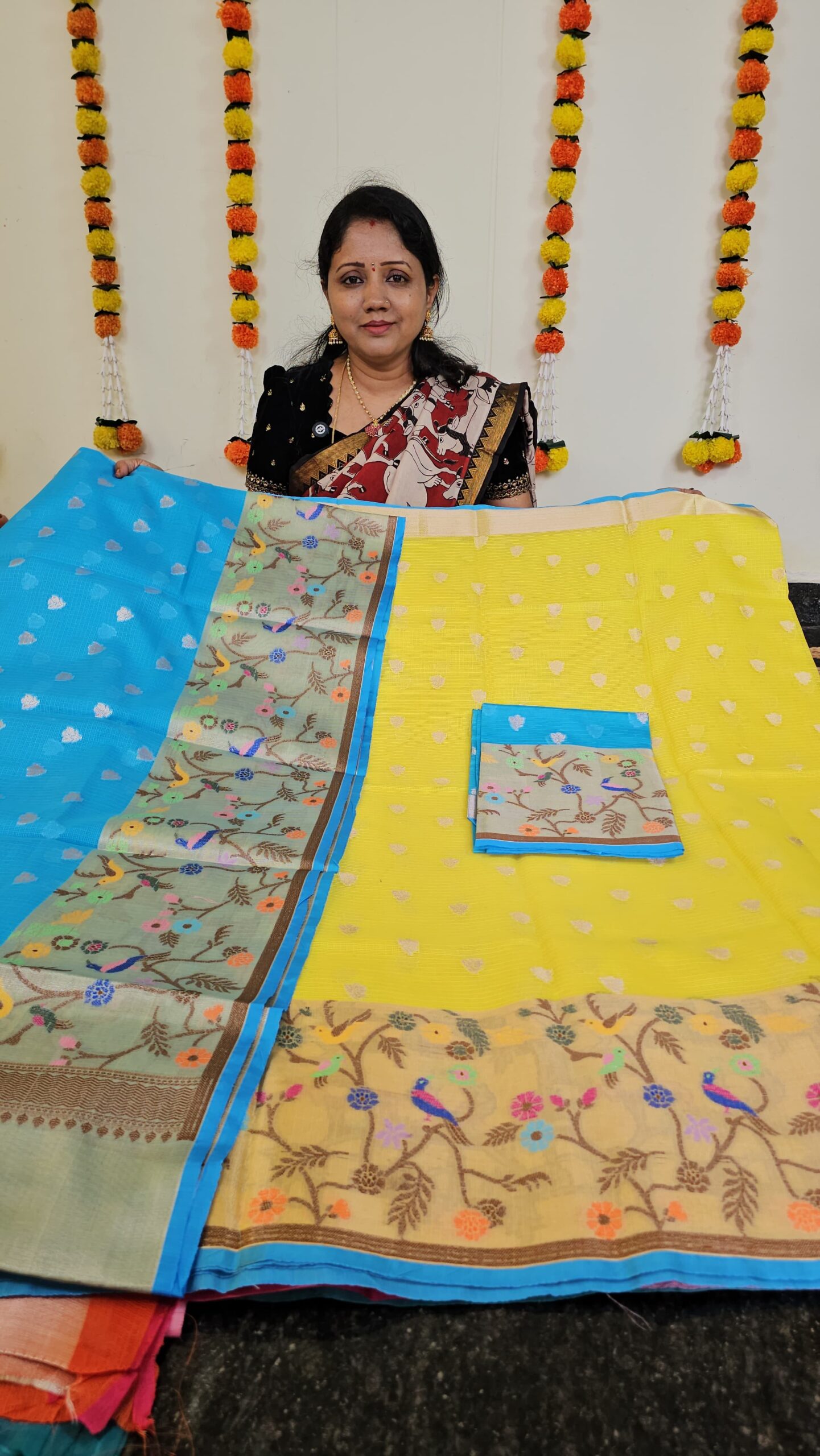 Exclusive silk kota Half sarees - Image 4