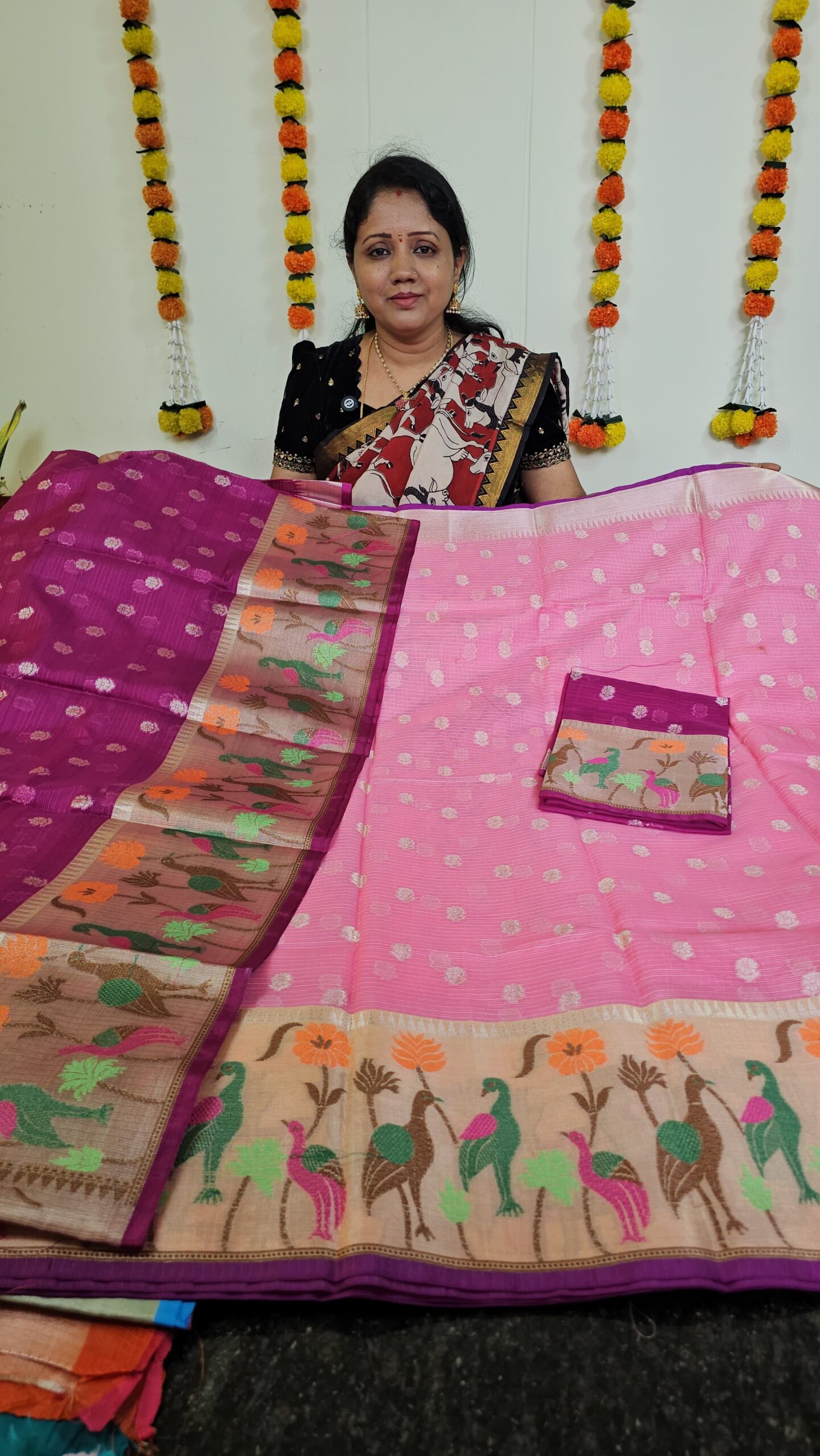 Exclusive silk kota Half sarees - Image 3