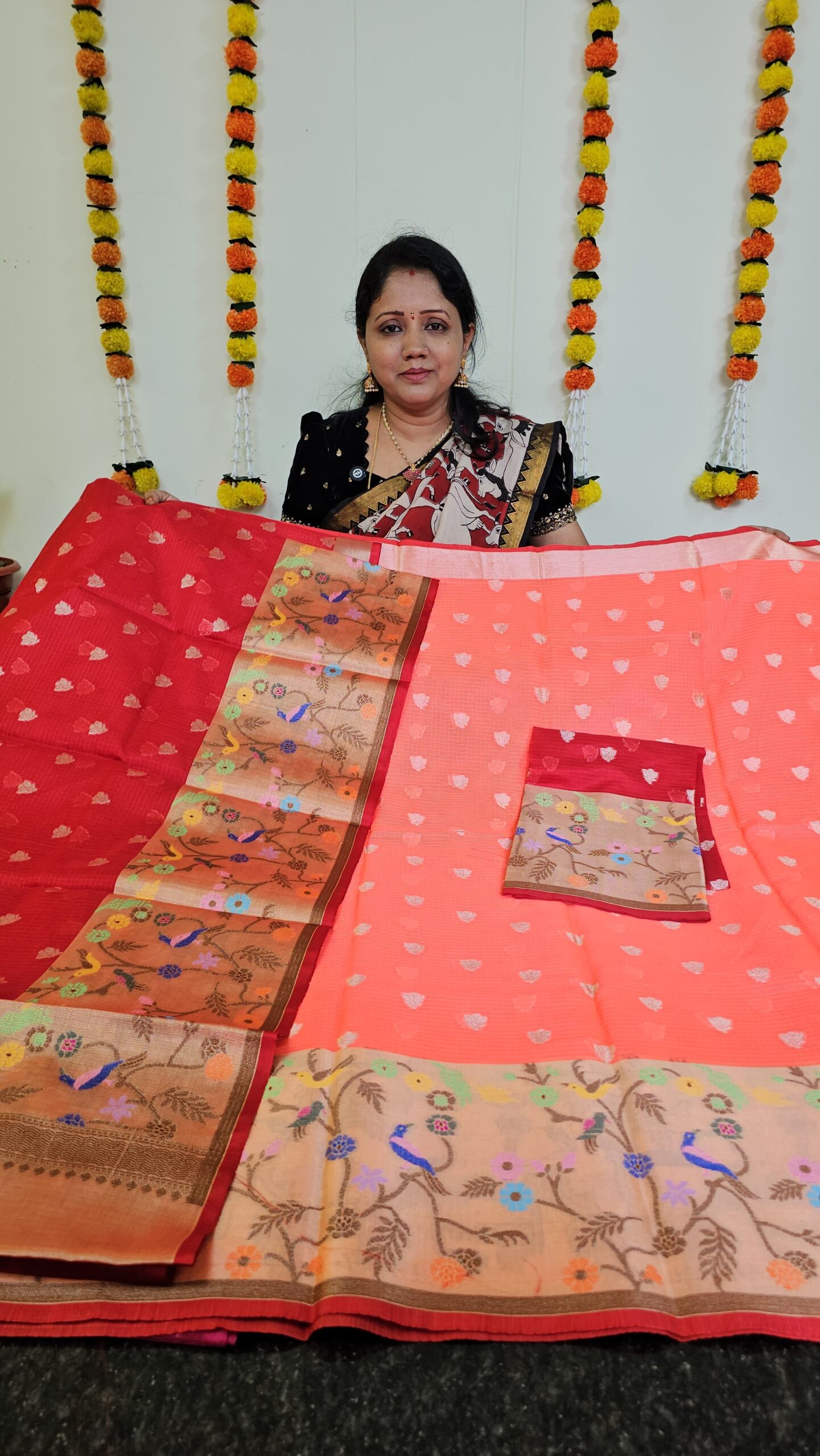 Exclusive silk kota Half sarees - Image 14