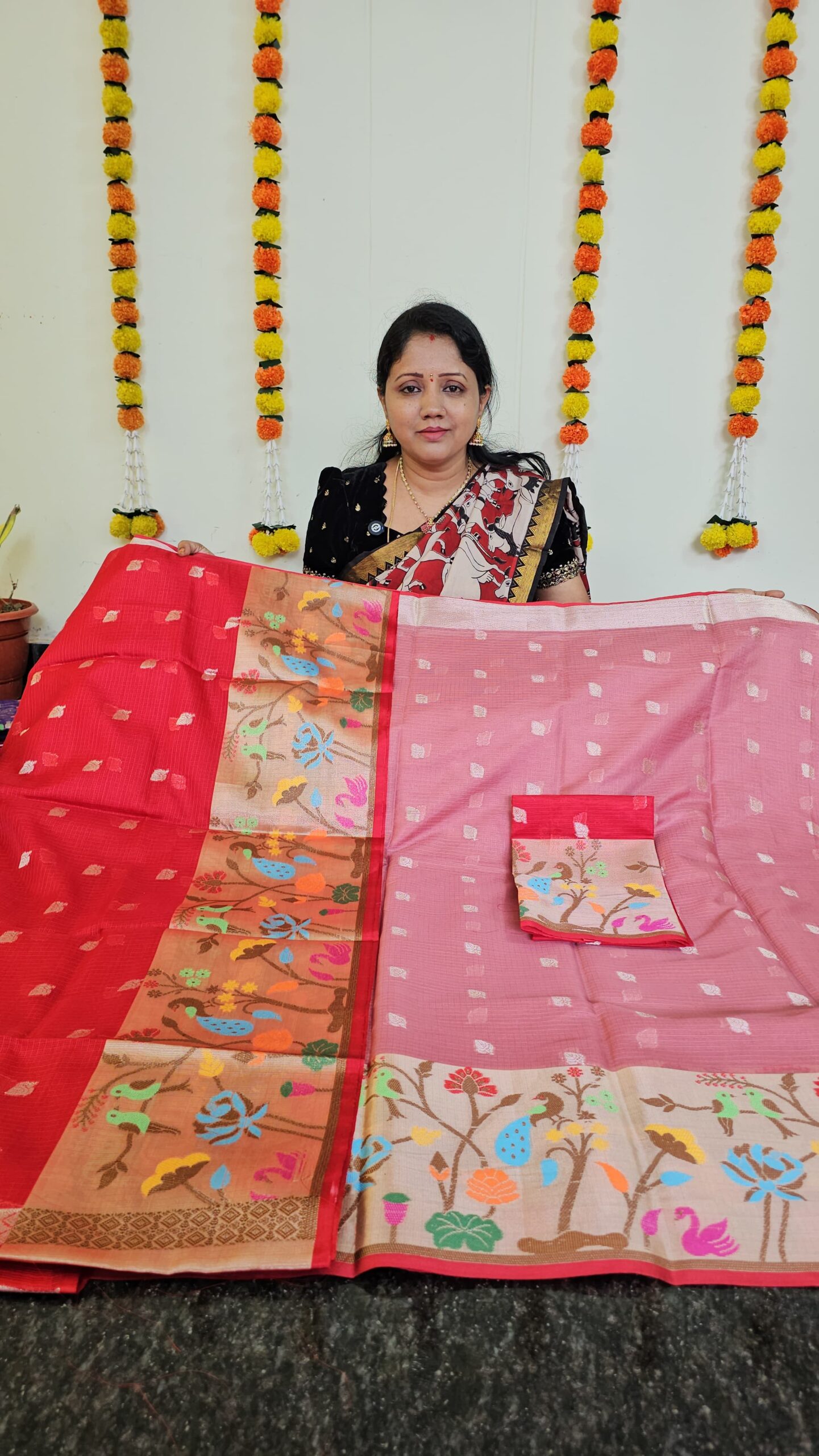 Exclusive silk kota Half sarees - Image 18