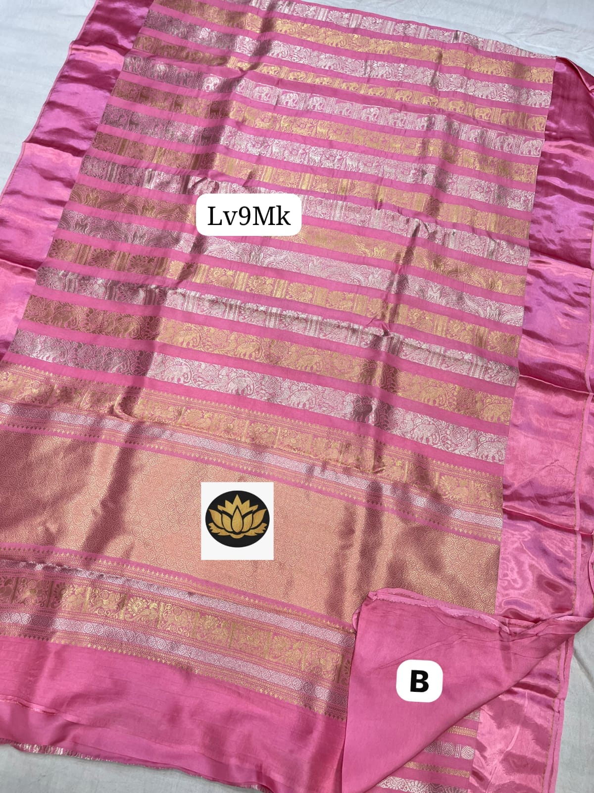 Pure kanjivaram moonga silk saree - Image 18