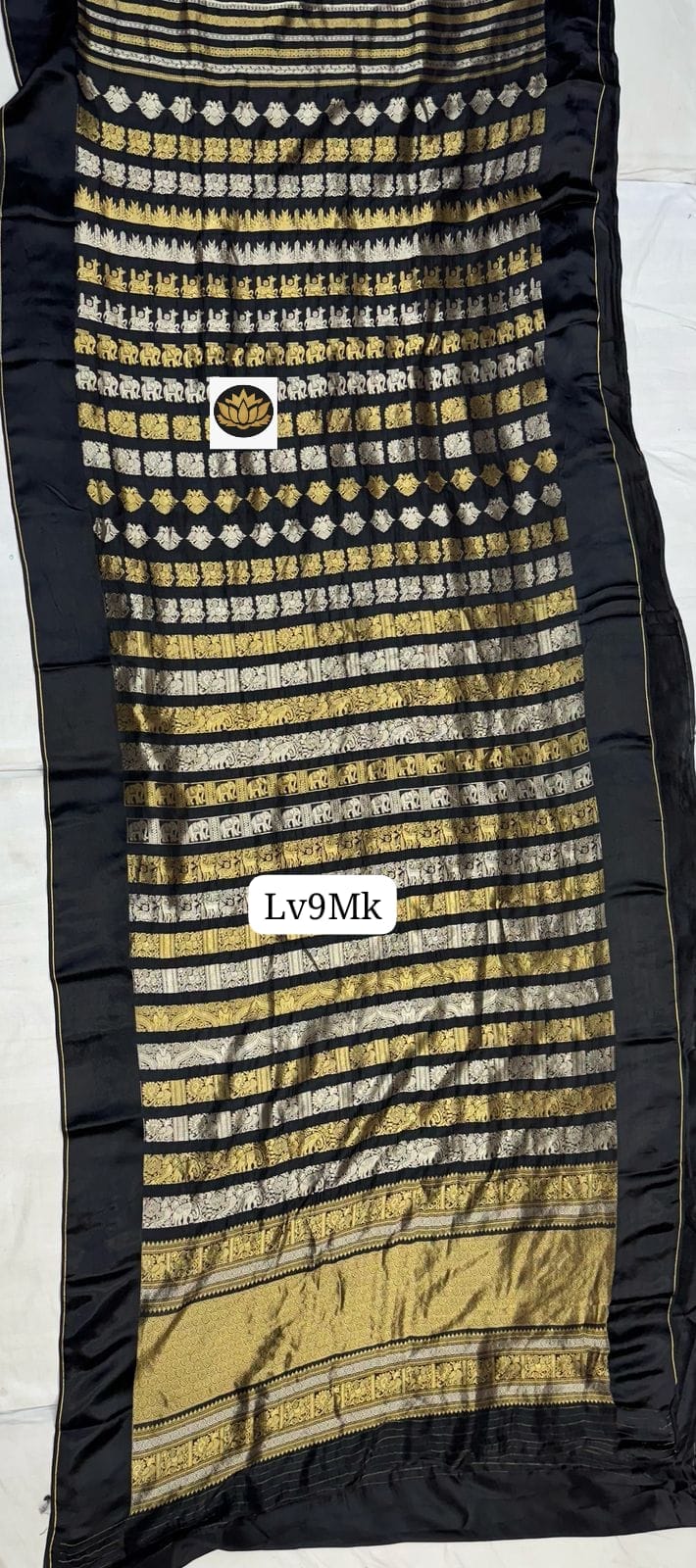 Pure kanjivaram moonga silk saree - Image 14