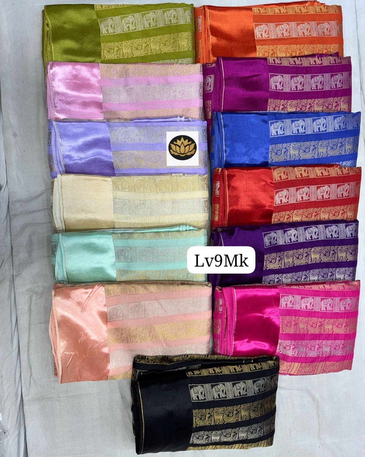 Pure kanjivaram moonga silk saree - Image 11