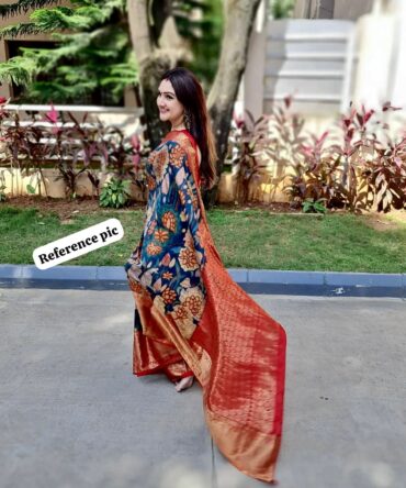 Pure Kanchi Dola pattu saree