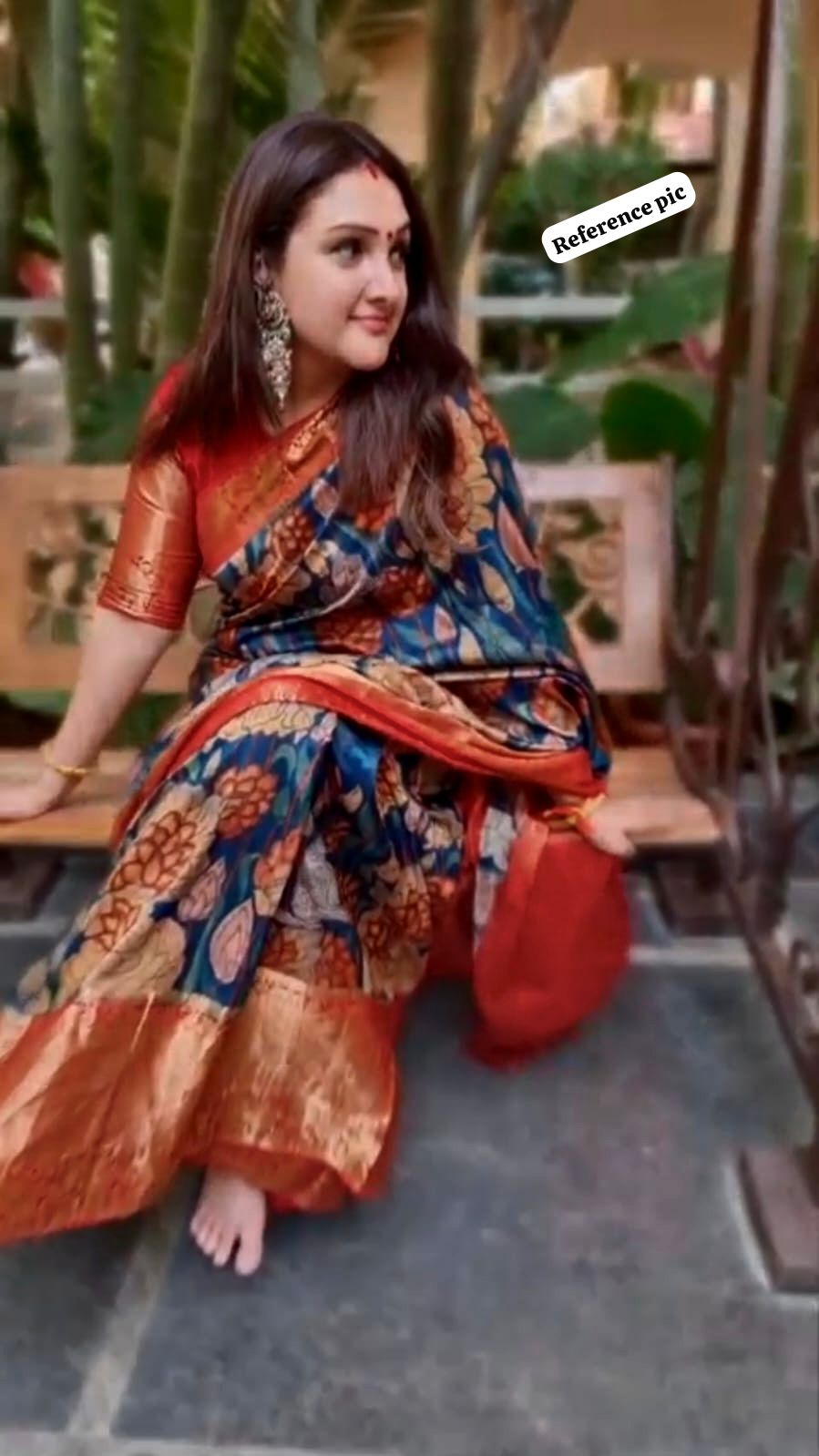 Pure Kanchi Dola pattu saree - Image 5