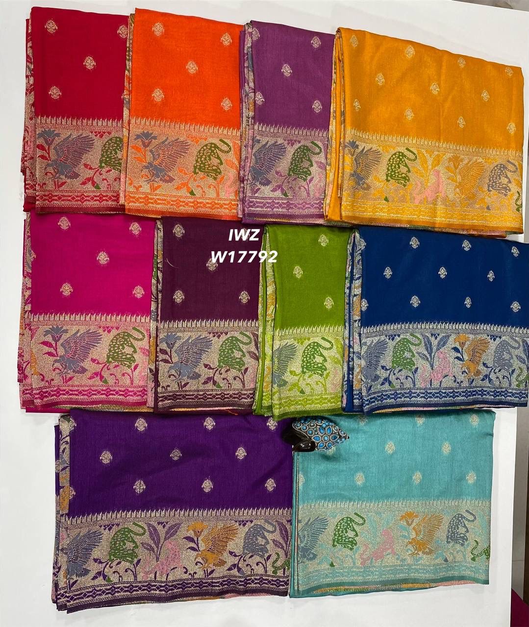Mango tussar silk saree