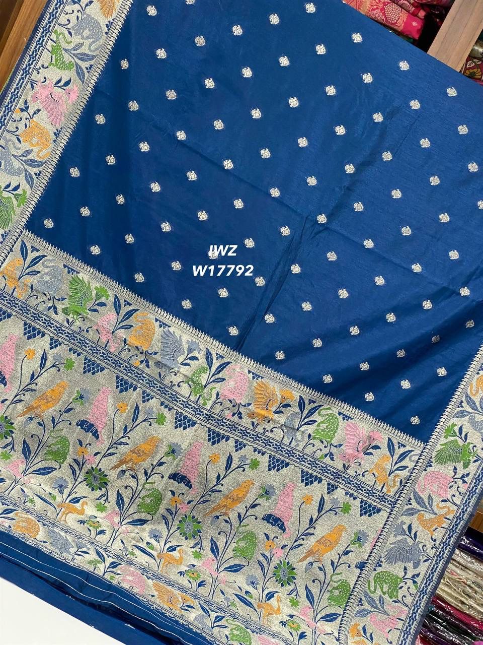 Mango tussar silk saree - Image 4