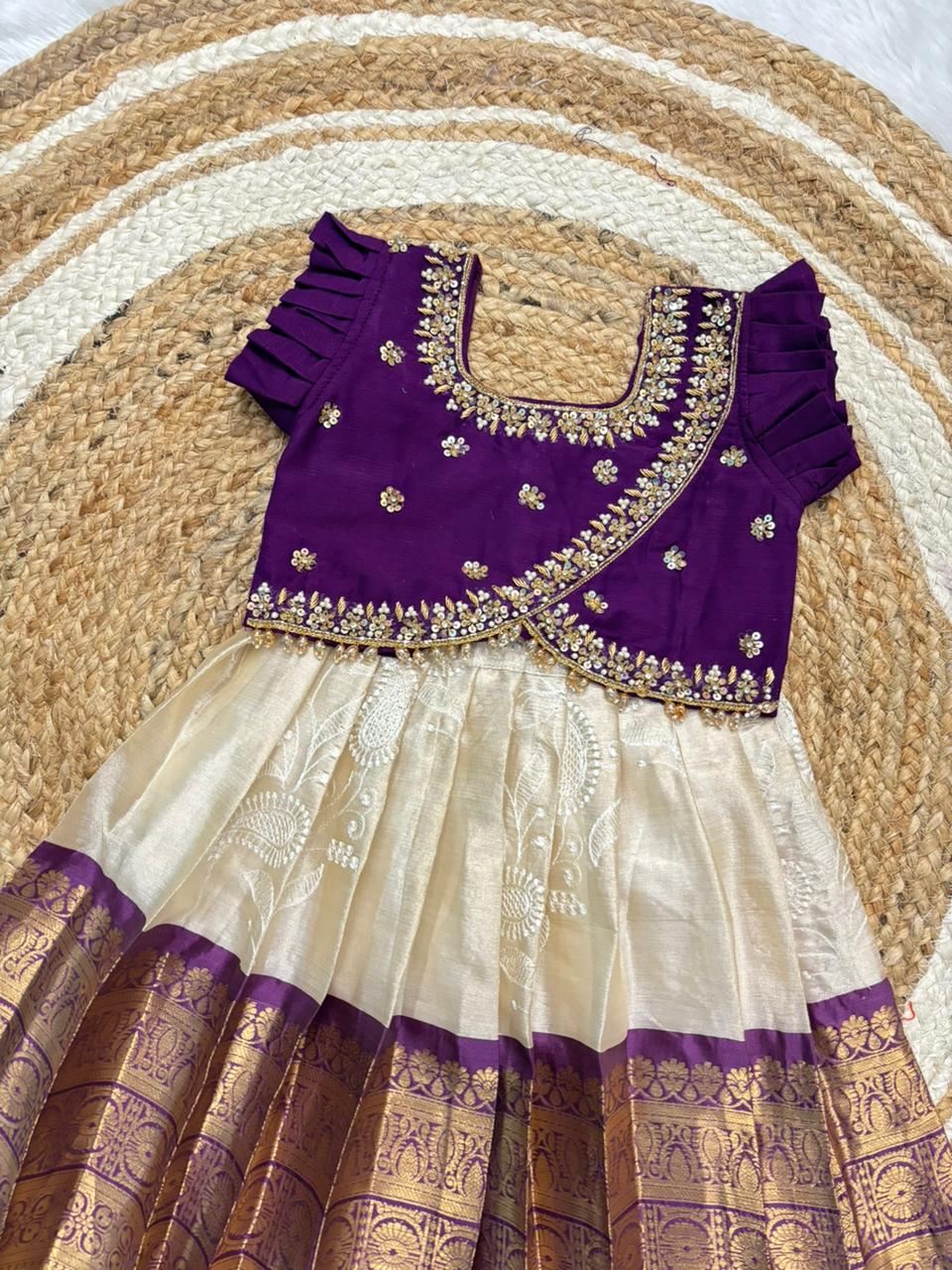 Chikkankari skirt - Image 17