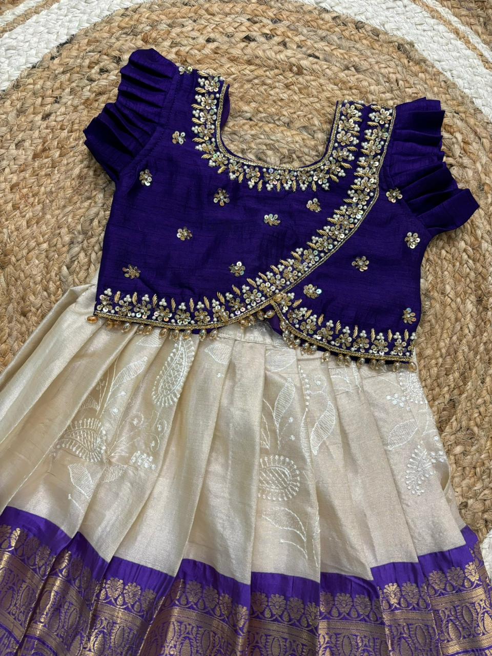 Chikkankari skirt - Image 16