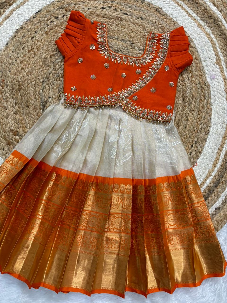 Chikkankari skirt - Image 24