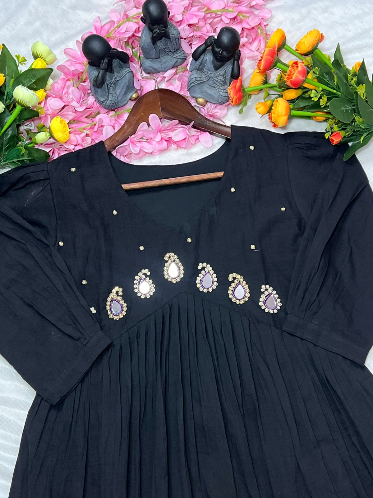 Maggam work Kurti - Image 19