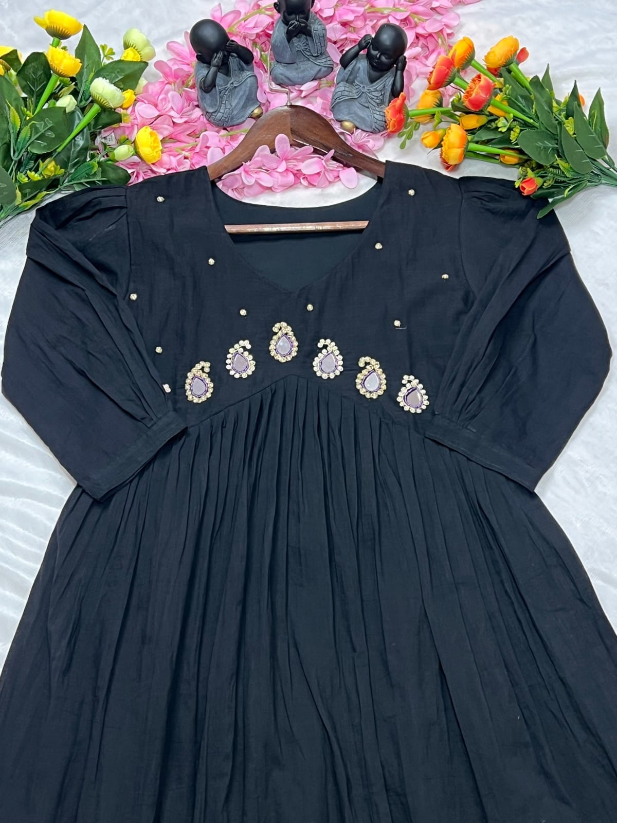 Maggam work Kurti - Image 20