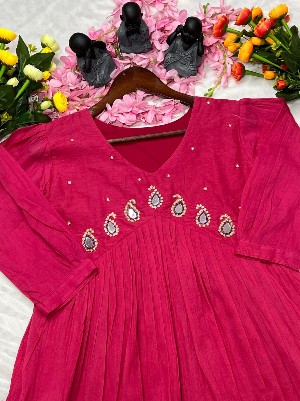 Maggam work Kurti - Image 16