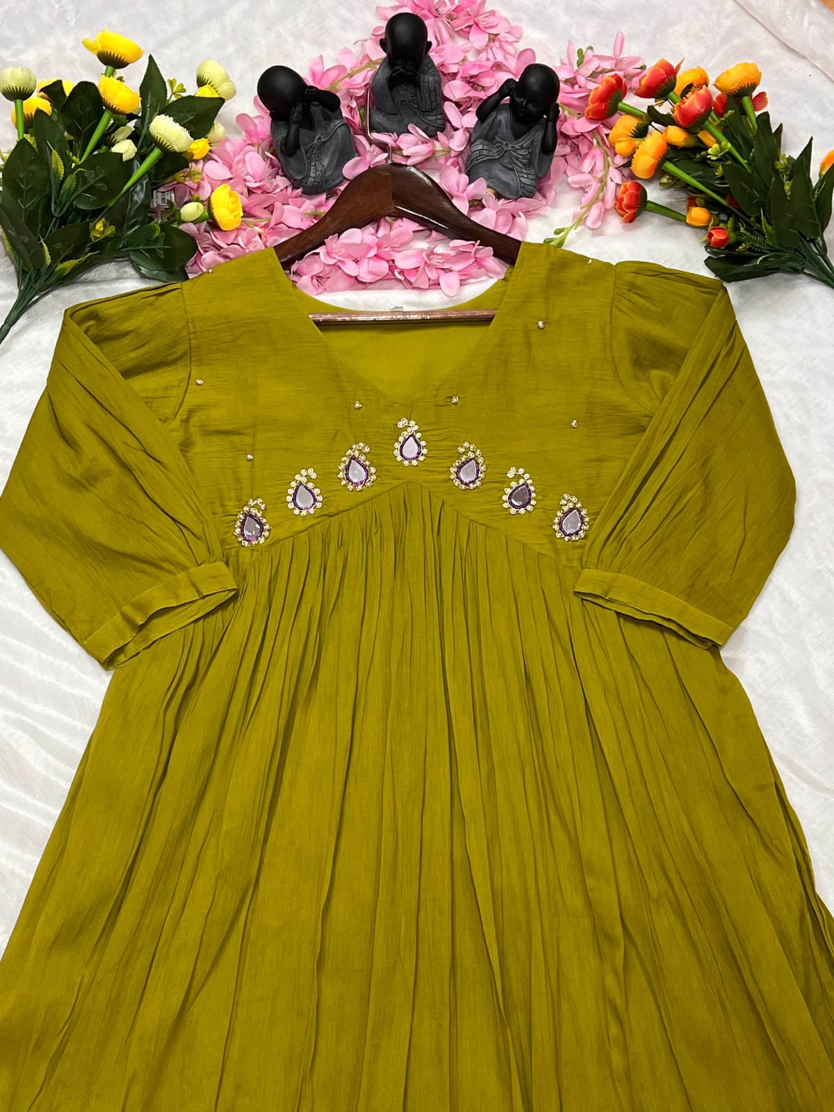 Maggam work Kurti - Image 14