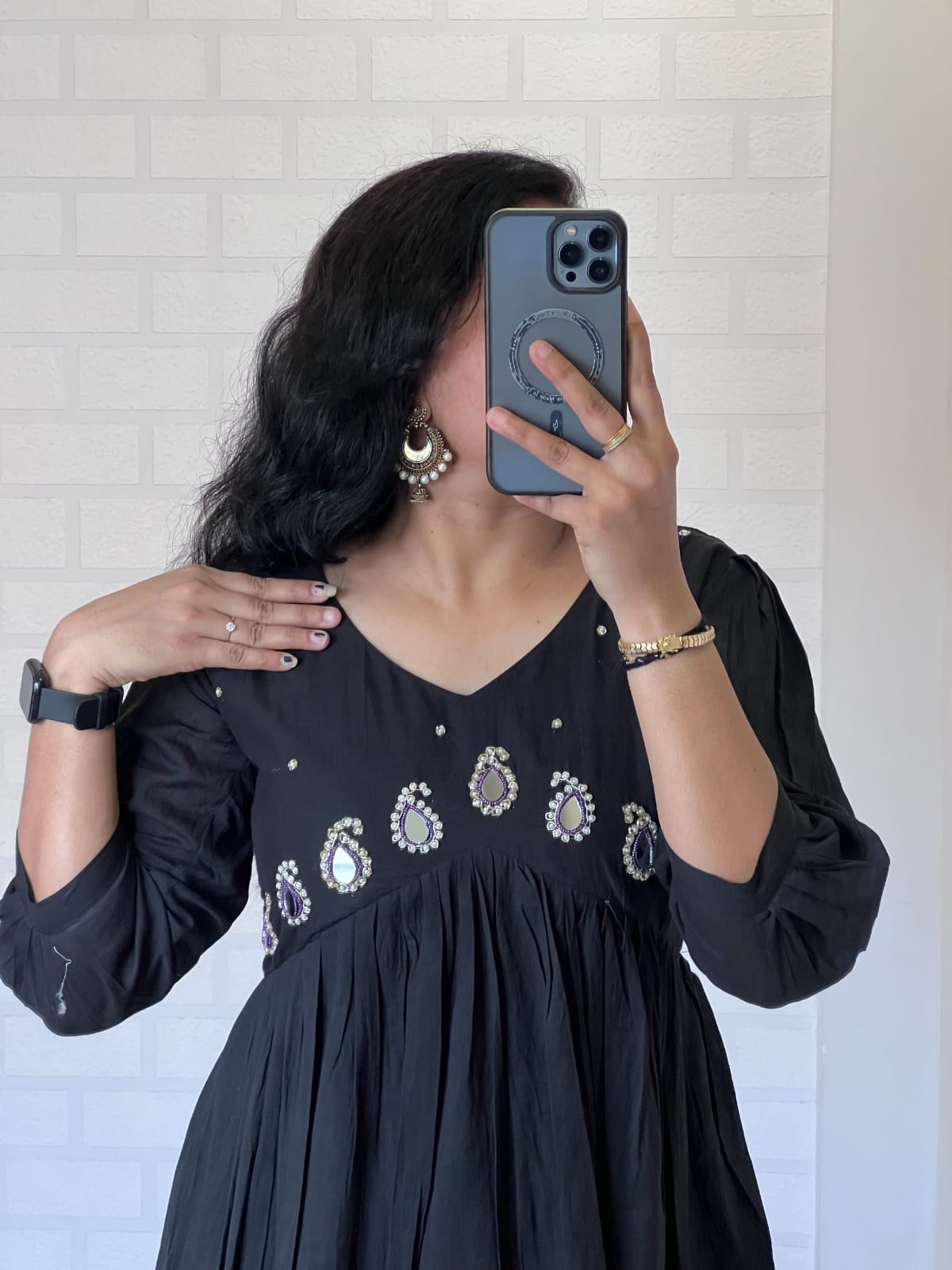 Maggam work Kurti - Image 9