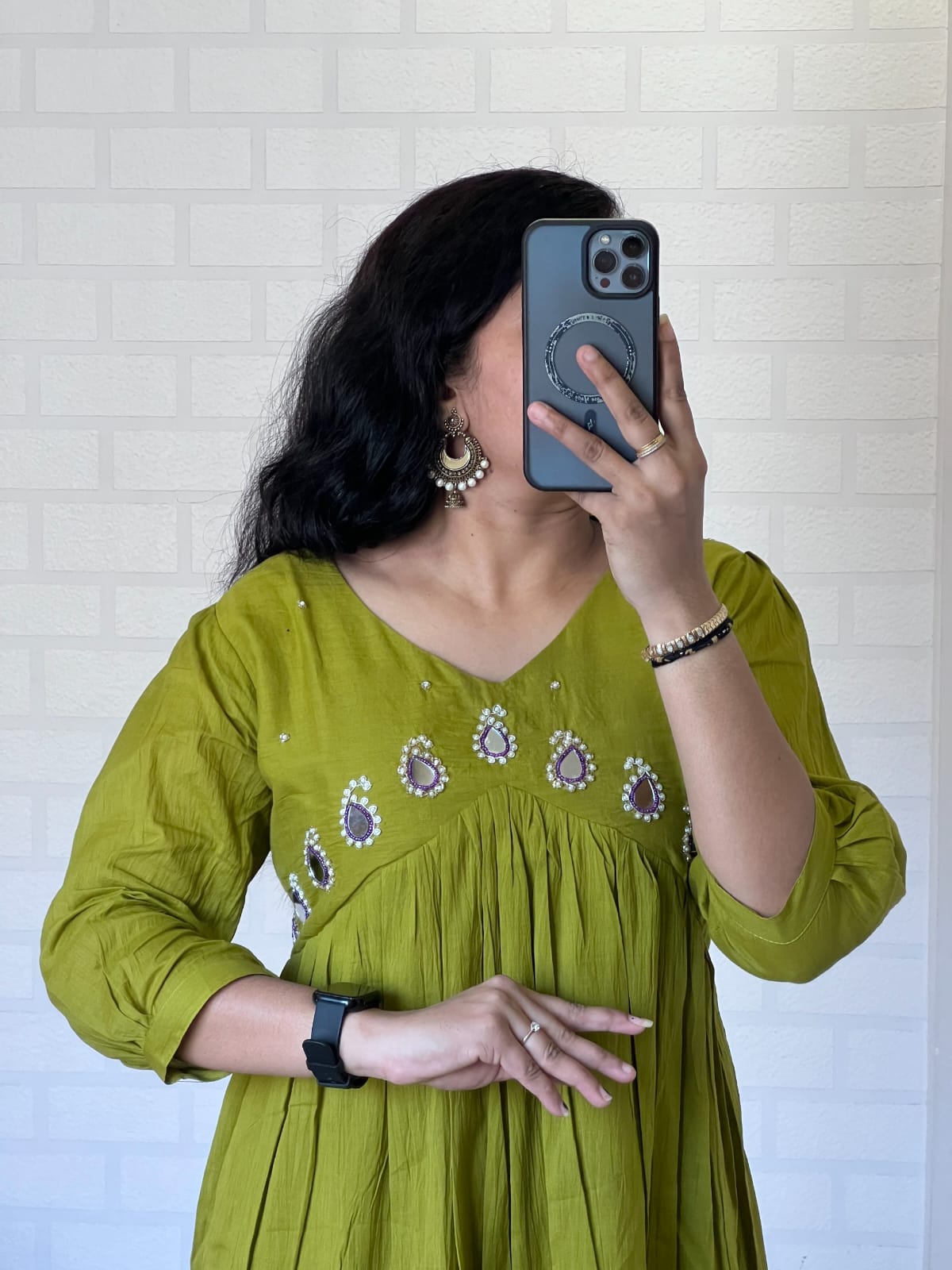 Maggam work Kurti - Image 5