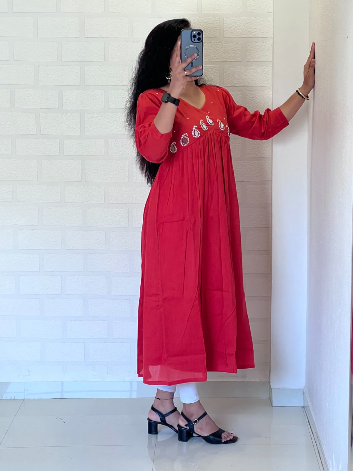 Maggam work Kurti - Image 6