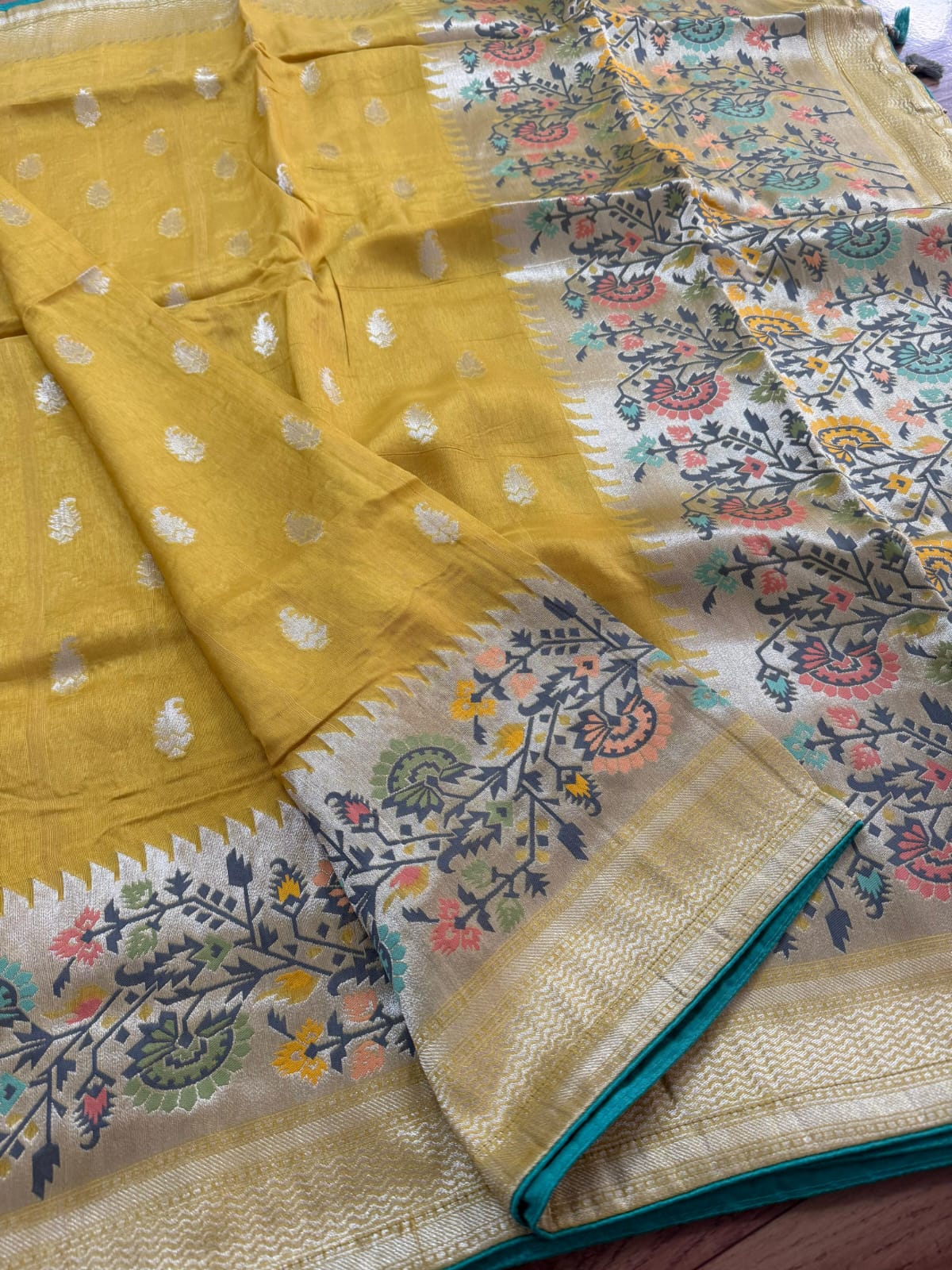 Munga silk saree - Image 2